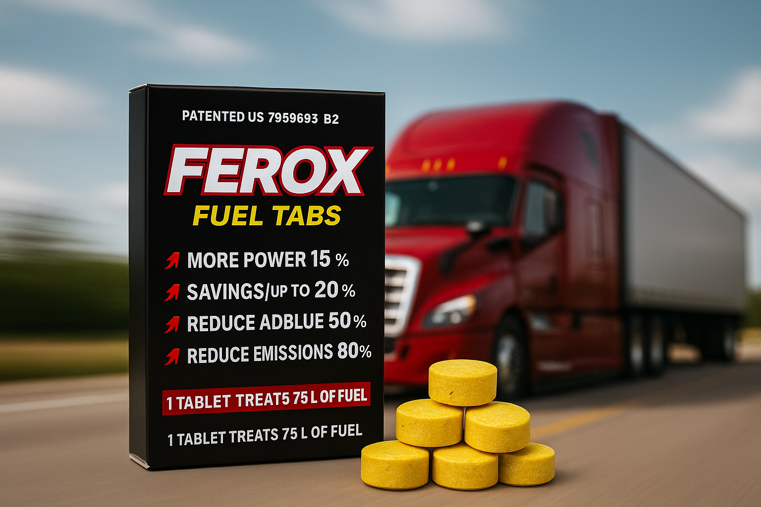 FEROX dodatak gorivu u tabletama za 75L