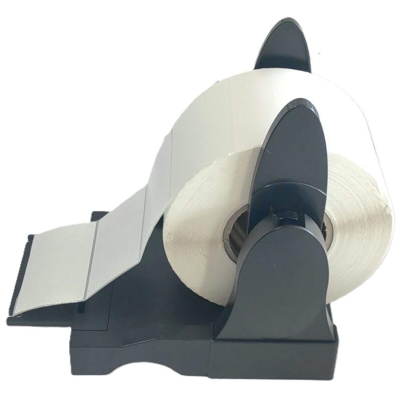 Termalni printer Germapos GP-B024CP s naljepnicama – bočni prikaz