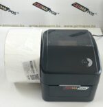 Germapos GP-B024CP termalni printer s rolom etiketa i ispisanom naljepnicom