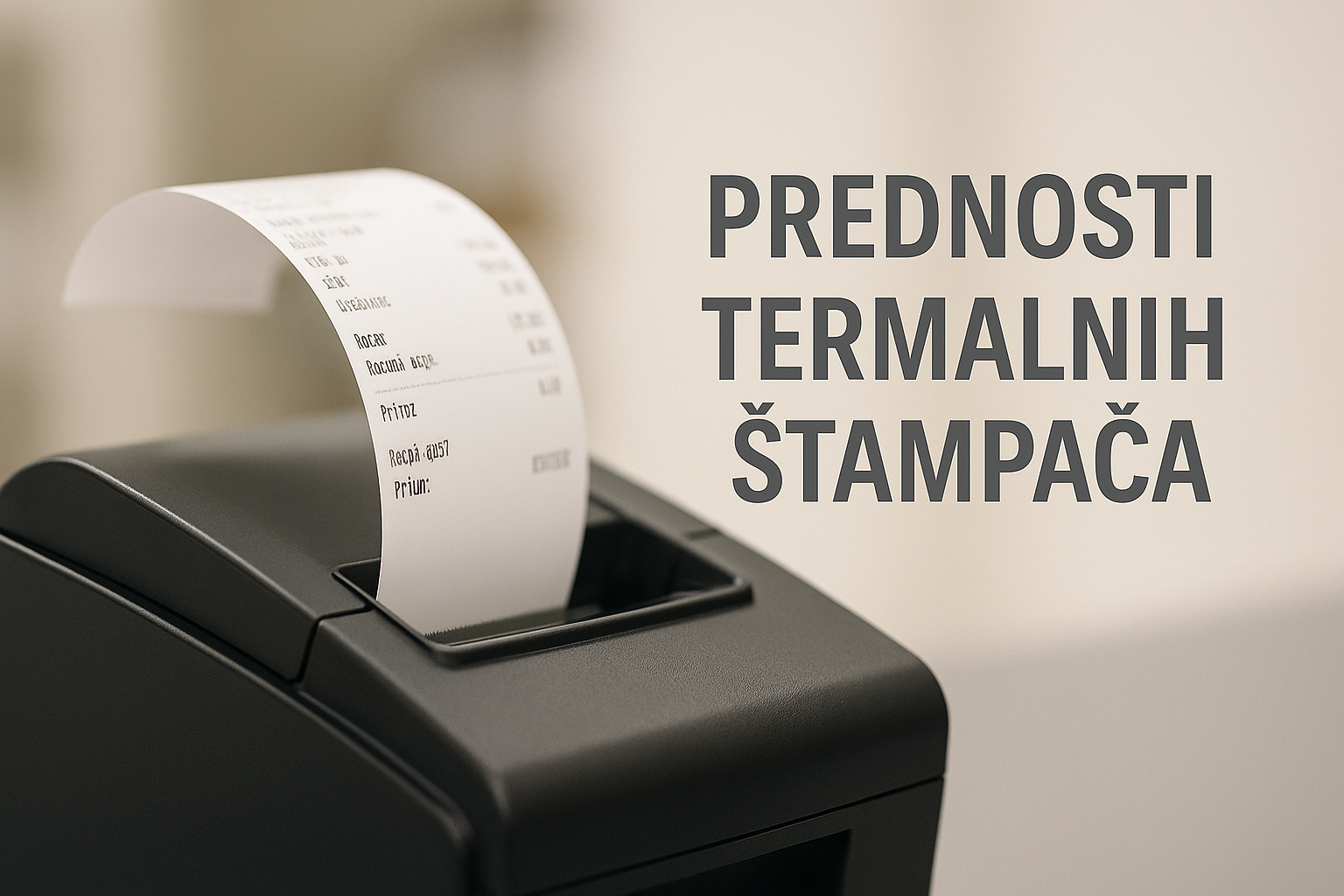 Prednost Termalni printera